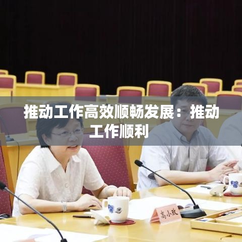 推动工作高效顺畅发展:推动工作顺利