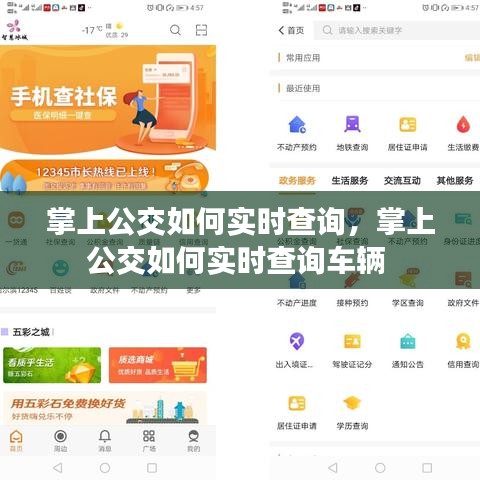 掌上公交如何实时查询,掌上公交如何实时查询车辆
