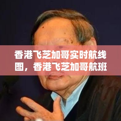 香港飞芝加哥实时航线图,香港飞芝加哥航班查询