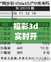 福彩3d实时开奖号码,福彩网3d开奖