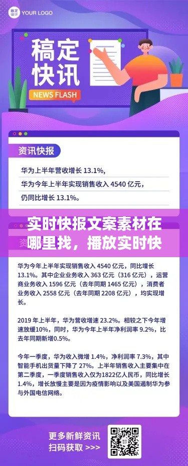 实时快报文案素材在哪里找,播放实时快报