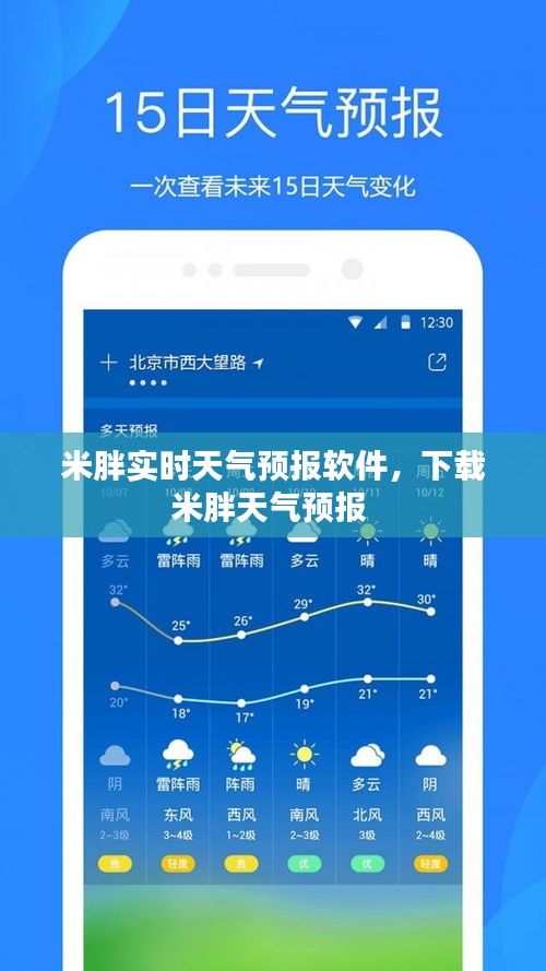 米胖实时天气预报软件,下载米胖天气预报