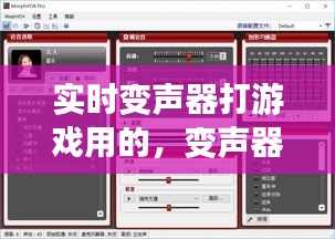 实时变声器打游戏用的,变声器打游戏专用