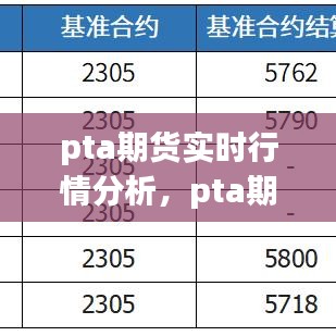 pta期货实时行情分析,pta期货最新行情分析