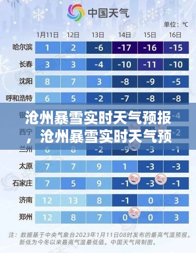沧州暴雪实时天气预报,沧州暴雪实时天气预报最新