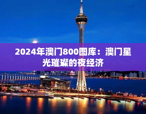 2024年澳门800图库:澳门星光璀璨的夜经济