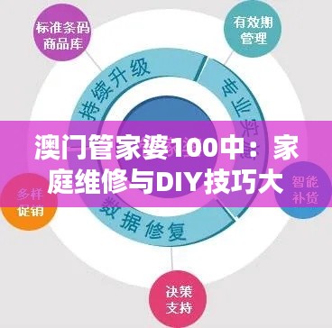 澳门管家婆100中:家庭维修与DIY技巧大全