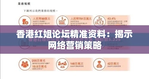 香港红姐论坛精准资料:揭示网络营销策略