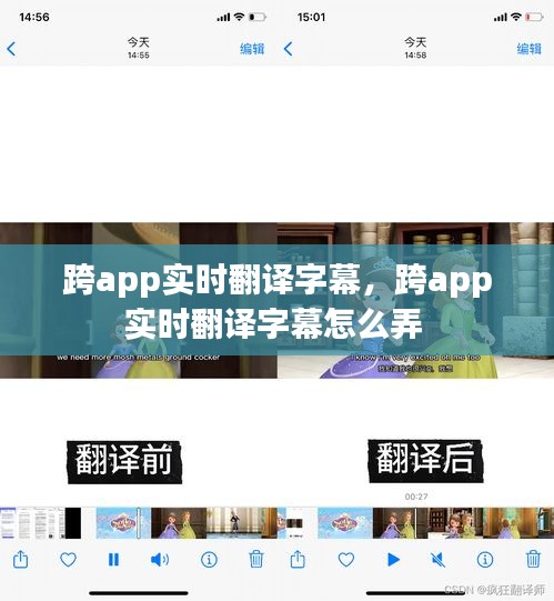 跨app实时翻译字幕,跨app实时翻译字幕怎么弄