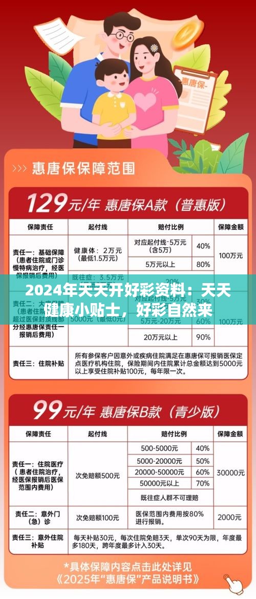 2024年天天开好彩资料:天天健康小贴士,好彩自然来