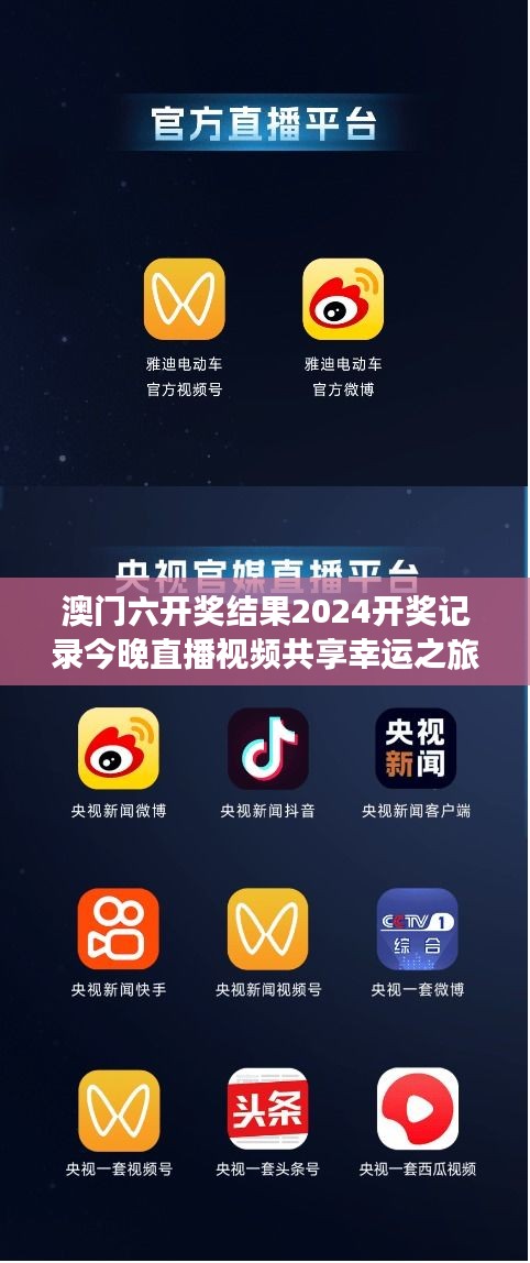 澳门六开奖结果2024开奖记录今晚直播视频共享幸运之旅