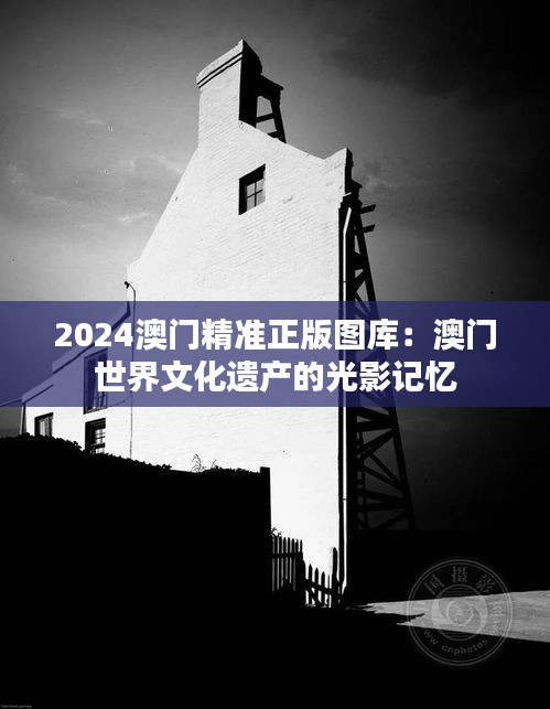 2024澳门精准正版图库:澳门世界文化遗产的光影记忆