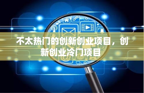 不太热门的创新创业项目,创新创业冷门项目