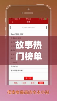 故事热门榜单,最火故事排行榜