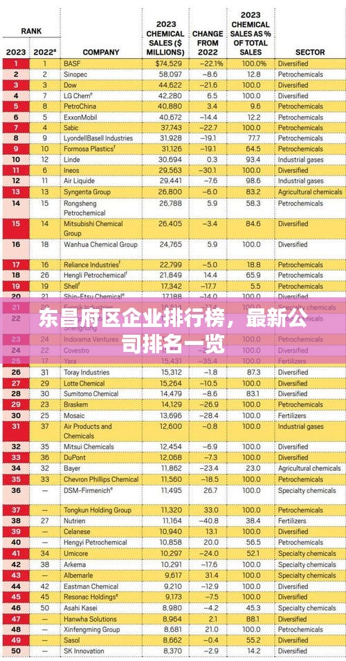 东昌府区企业排行榜,最新公司排名一览