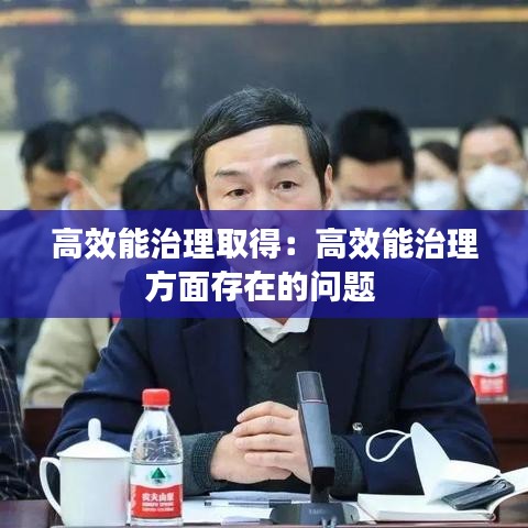 高效能治理取得:高效能治理方面存在的问题