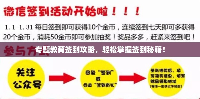 专题教育签到攻略,轻松掌握签到秘籍!