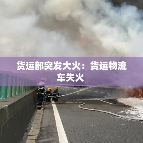 货运部突发大火:货运物流车失火