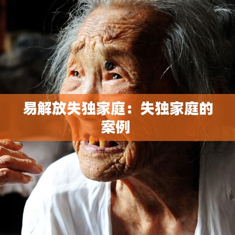 易解放失独家庭:失独家庭的案例