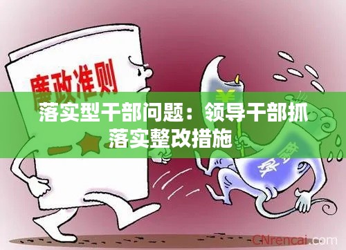 落实型干部问题:领导干部抓落实整改措施