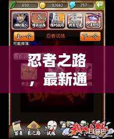忍者之路,最新通关攻略大揭秘!