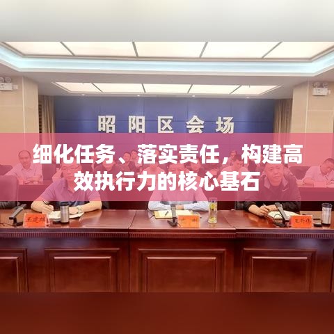 细化任务、落实责任,构建高效执行力的核心基石