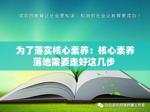 为了落实核心素养:核心素养落地需要走好这几步