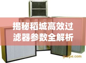 揭秘稻城高效过滤器参数全解析!