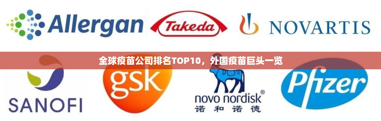 全球疫苗公司排名TOP10,外国疫苗巨头一览