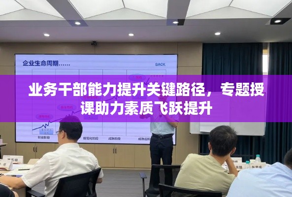 业务干部能力提升关键路径,专题授课助力素质飞跃提升