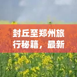 封丘至郑州旅行秘籍,最新旅游攻略指南