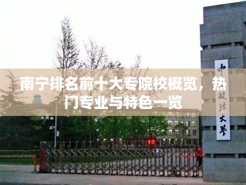 南宁排名前十大专院校概览,热门专业与特色一览
