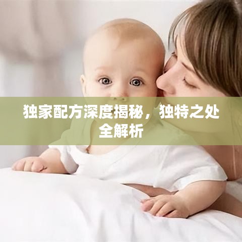 独家配方深度揭秘,独特之处全解析