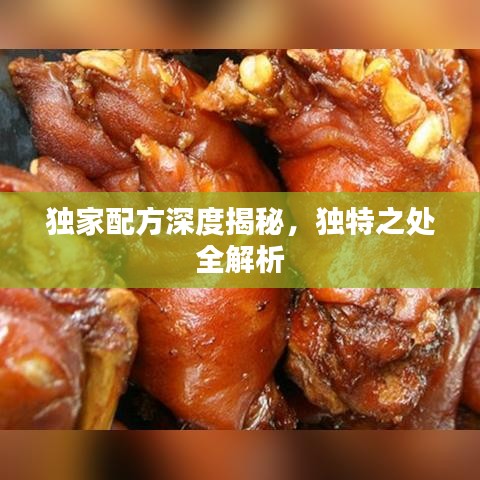 独家配方深度揭秘,独特之处全解析