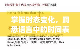 掌握时态变化,洞悉语言中的时间表达与变迁