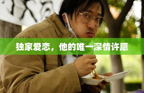 独家爱恋,他的唯一深情许愿