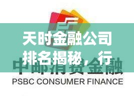 天时金融公司排名揭秘,行业领军者的成功秘诀!