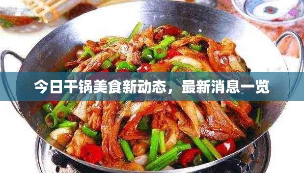 今日干锅美食新动态,最新消息一览